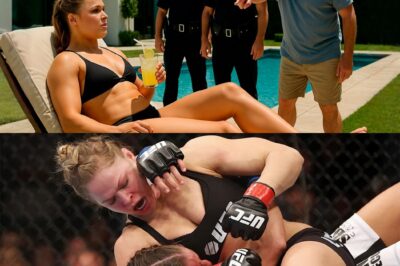 NEIGHBOR CALLS COPS ON WOMAN SUNBATHING IN HER OWN LUXURY POOL, HAS NO IDEA IT’S UFC LEGEND RONDA ROUSEY, WHAT HAPPENS NEXT STUNS THE INTERNET AS POLICE STORM PRIVATE PROPERTY, GET SCHOOLED BY A WORLD-CLASS FIGHTER WHO DEFENDS HER RIGHTS WITH A SINGLE MOVE, FORCES INTERNAL INVESTIGATION, EXPOSES SEXISM, RACIAL PROFILING, AND IGNITES NATIONAL DEBATE ABOUT ABUSE OF POWER, PERSONAL FREEDOM, AND WHAT IT MEANS WHEN EVEN A CHAMPION CAN’T RELAX WITHOUT FEAR OF BEING TREATED LIKE A TRESPASSER IN HER OWN HOME