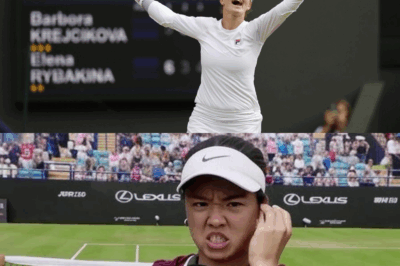 Barbora Krejčíková MOCKS Alexandra Eala after Eala’s QUICK DEFEAT at Wimbledon, commenting on income equality in TENNIS: “She doesn’t deserve to earn the same salary as me!” The blunt, sarcastic remark has sparked a heated debate among fans, causing Alexandra Eala to respond immediately in an interview backstage at Wimbledon, accompanied by a pointed finger straight at Barbora Krejčíková’s face!