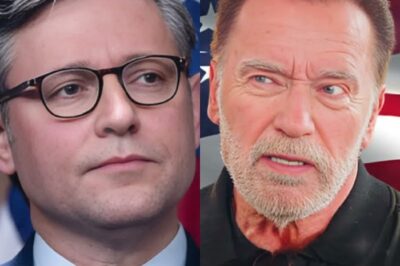 Mike Johnson MOCKS Arnold Schwarzenegger in Congress, Calls Him ‘The Terminator’ in a Joke — But What Arnold Does Next on Live Camera EXPOSES a Secret Government Clause, Plays a Damning Recording, and SILENCES the Entire Room — Ending Johnson’s Political Career in a 24-Minute Masterclass of Power, Poise, and Payback WITHOUT Saying a Word!