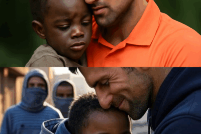 A rejected and cruelly abused black orphan boy was surprisingly found by tennis legend Novak Djokovic, who took him in. But the shock didn’t end there: he taught a terrifying lesson to those who had attacked him, forcing them to apologize amidst the chaos upon learning his identity, and forcing them to do something that left the entire world in awe and admiration!