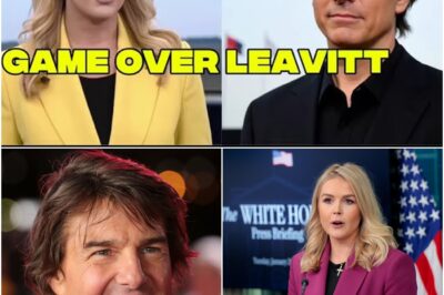 Tom Cruise thought he could make a joke out of Karoline’s husband during a press event, mocking his job and appearance. But just when the crowd laughed with him, the man walked on stage, said one sentence — and left the entire room frozen in silence, including Cruise himself.